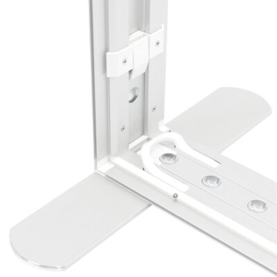 SEGO backlit display frame extrusion with aluminum profile detail
