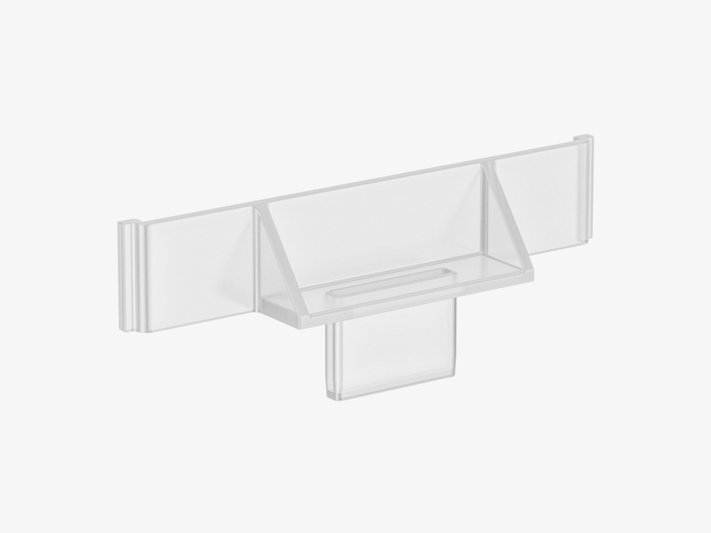 High Low Connector accessory for Mobile Light Box frame systems