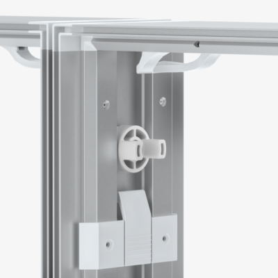 Straight connector accessory for Mobile Light Box SEGO frame systems
