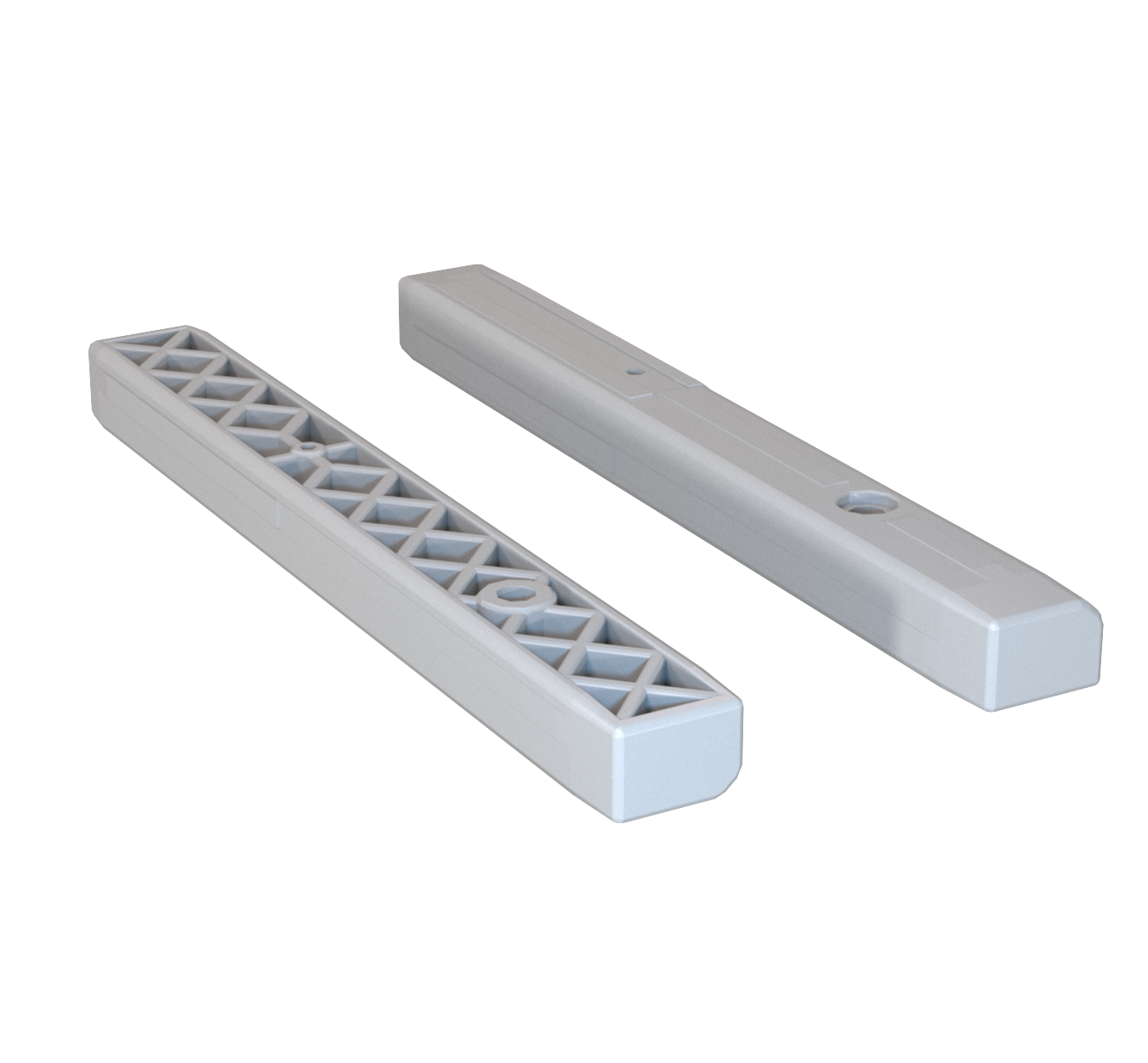 Replacement joint block for Mobile Light Box extrusion connections.