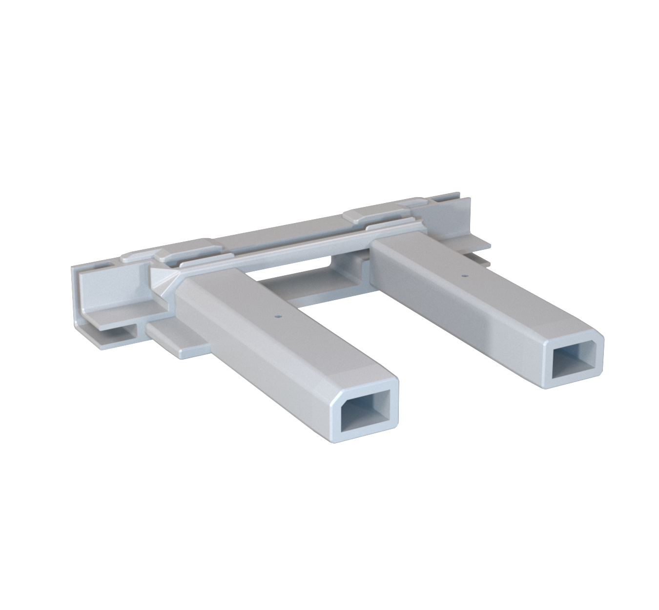 Replacement end block for Mobile Light Box vertical extrusions.