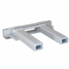Replacement end block for Mobile Light Box vertical extrusions.
