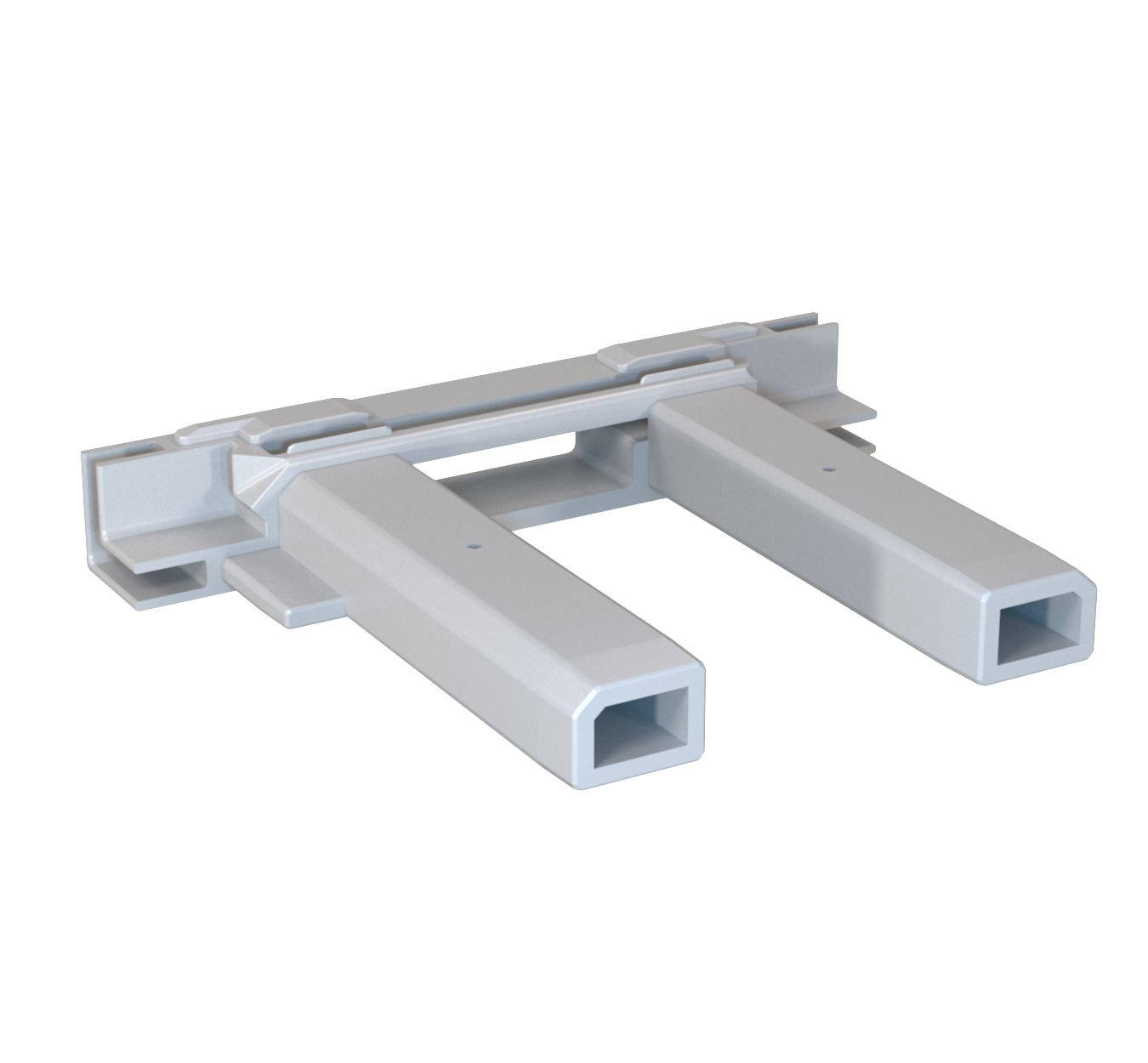 Replacement end block for Mobile Light Box vertical extrusions.