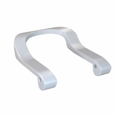 Replacement bridge handle for Mobile Light Box locking mechanism.