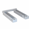 Replacement slide block for Mobile Light Box locking mechanism.