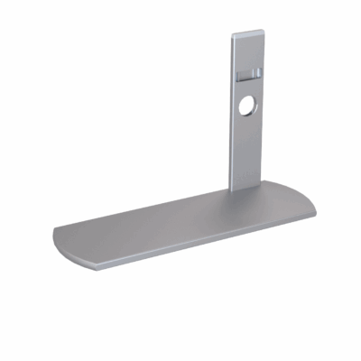 Half foot for Mobile Light Box frames placed against walls or at 90-degree angles.