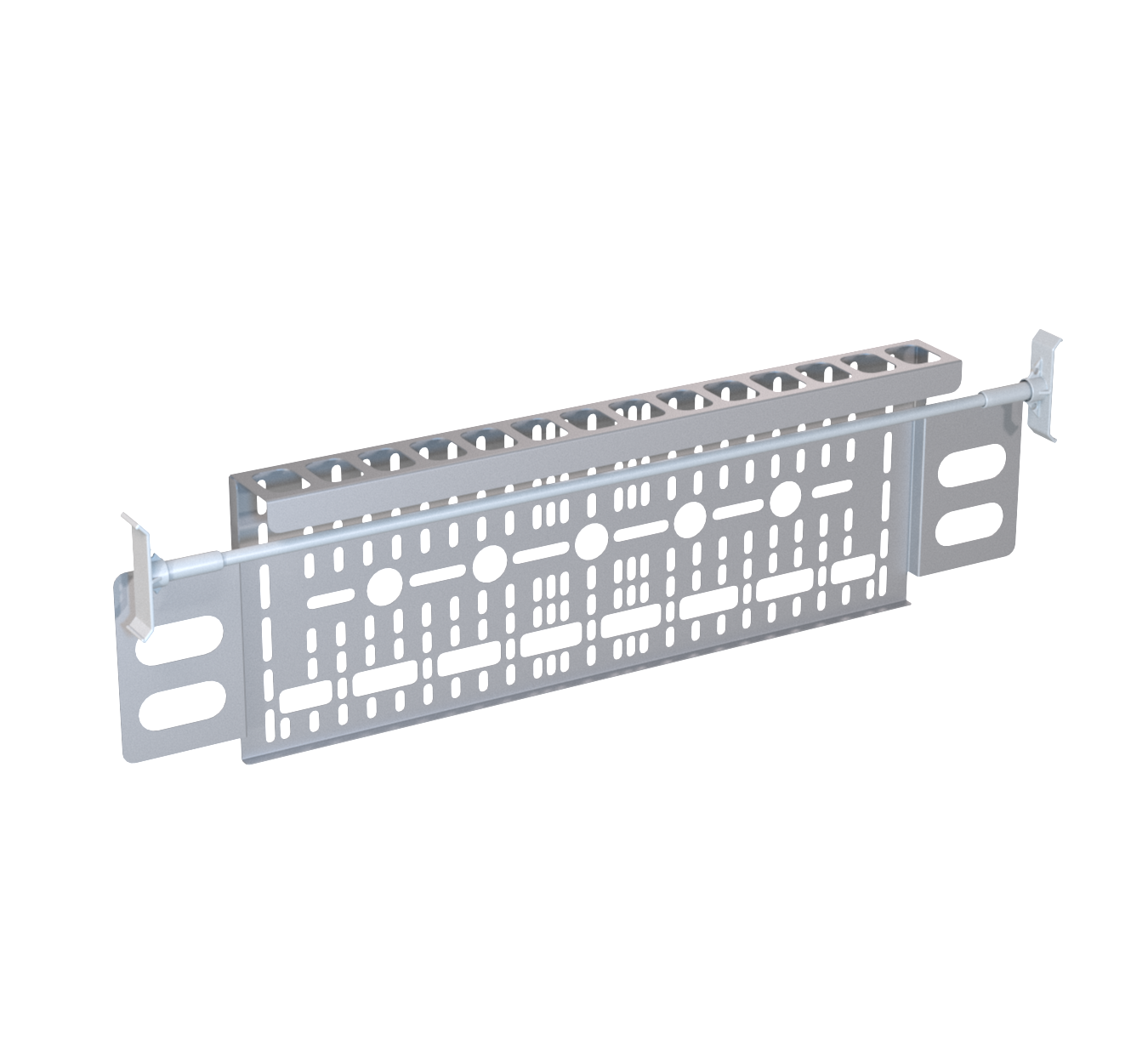 85 cm monitor bracket kit for Mobile Light Box display frames.