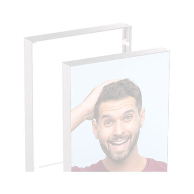 Portable Mobile Light Box SEG fabric banner display for trade shows, retail, and events