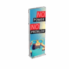 MLB 50 x 150 Battery Mobile Light Box frame product image with two included banners.