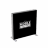 MLB 100 x 100 Mobile Light Box frame product image with two included banners.