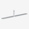 Long aluminum support foot for stabilizing Mobile Light Box displays.