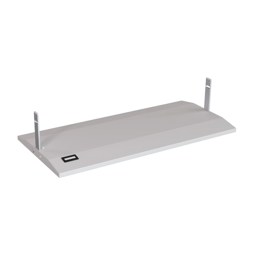 85 cm battery foot for Mobile Light Box displays with integrated power connection.