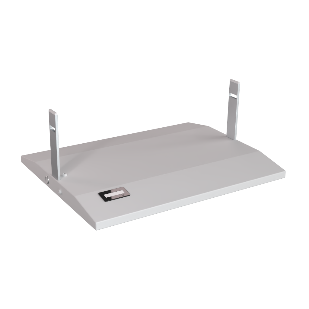50 cm battery foot for Mobile Light Box displays with integrated power connection.