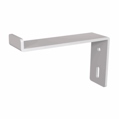 Wall mount bracket accessory for securing Mobile Light Box displays to a wall.