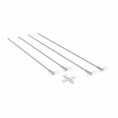 200 cm strong support bar set for reinforcing Mobile Light Box display frames.