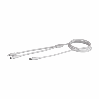 DC cable for connecting a battery to a Mobile Light Box display.