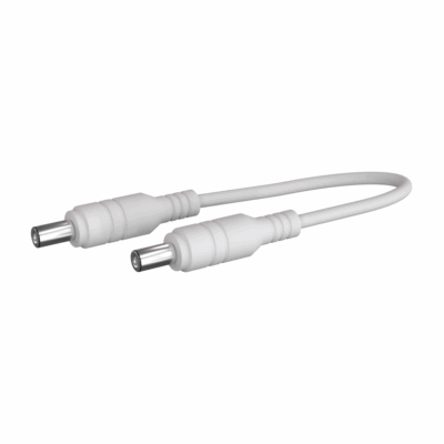 White DC cable for 100x100 Mobile Light Box battery connection