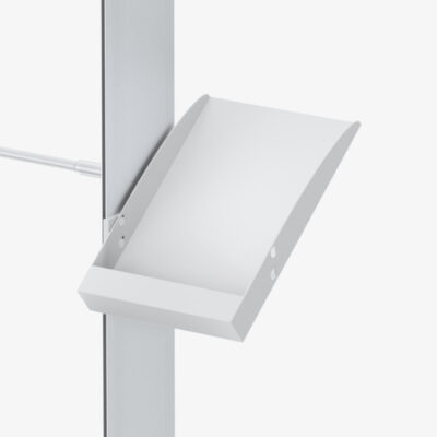 Brochure Holder attachment for Mobile Light Box displays.