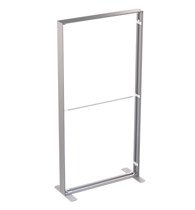 Mobile Light Box modular frame collection for trade show and retail displays