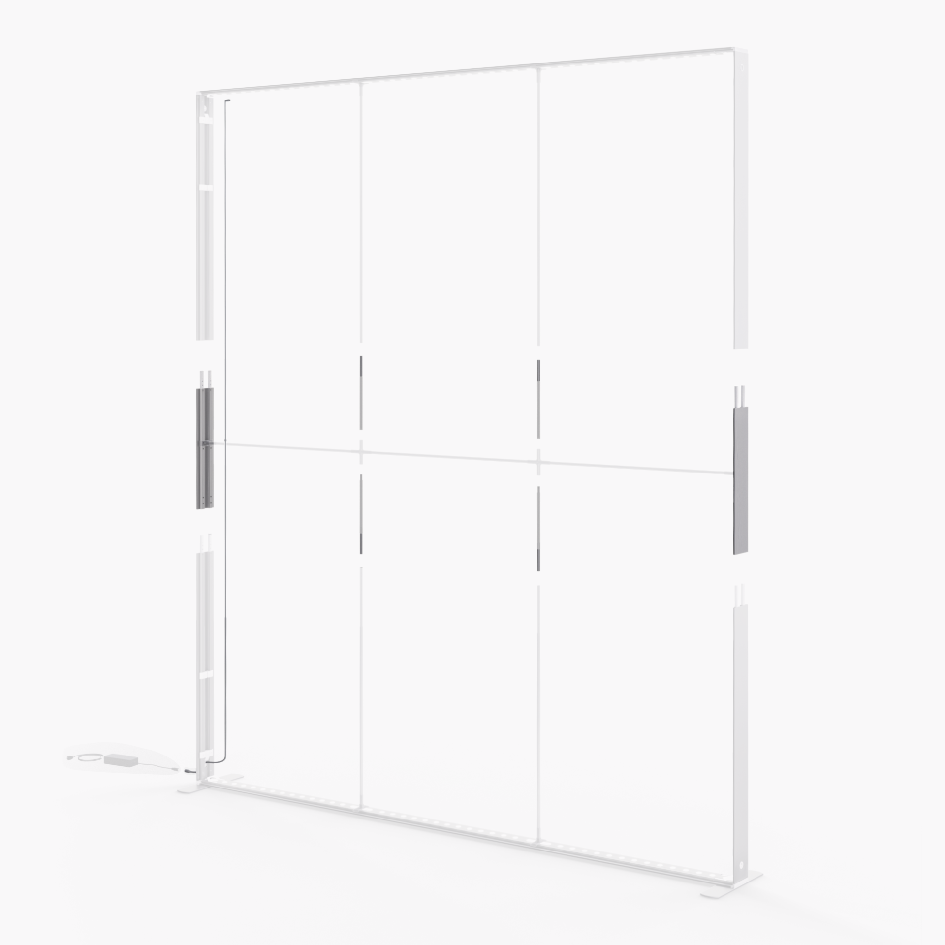 MLB300 vertical extension kit 60cm for Mobile Light Box frame systems