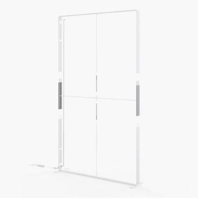 MLB200 vertical extension kit 60cm for Mobile Light Box frame systems