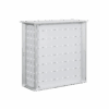 MLB 60 Counter 100 x 100 portable LED counter frame without fabric graphic.