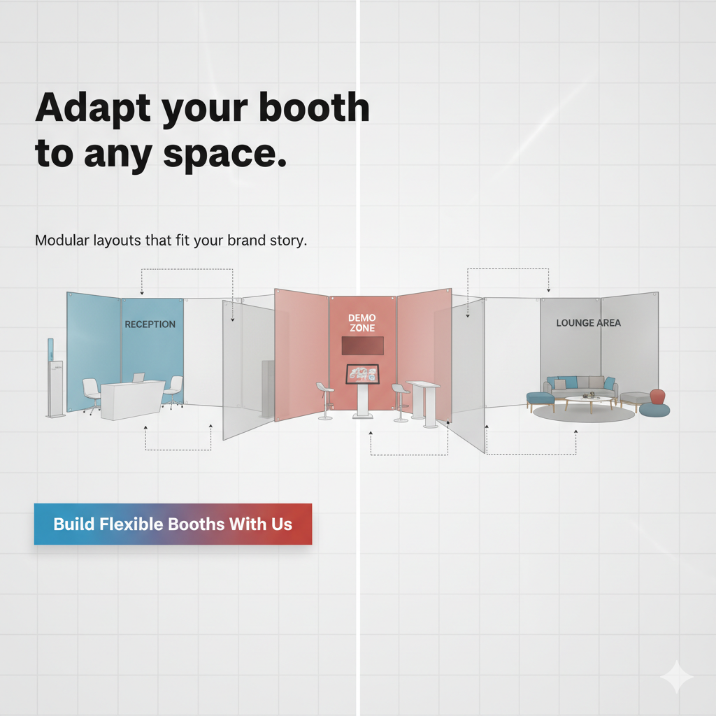 Adapt Your Booth to Any Space