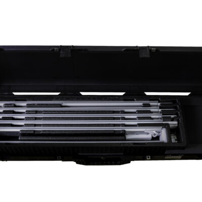 Pelican short case for transporting Mobile Light Box display hardware