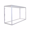 6 ft Big Sky backlit silver counter frame only
