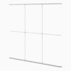 300x240 extension kit for Mobile Light Box modular frame systems
