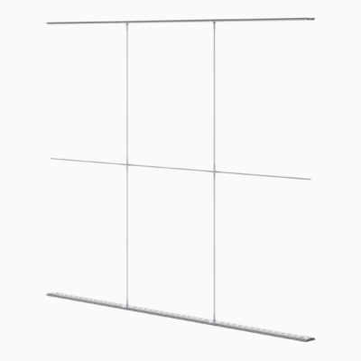 300x240 extension kit for Mobile Light Box modular frame systems