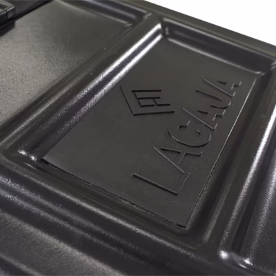 La Caja hardcase for transporting Mobile Light Box display hardware