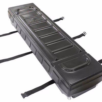 La Caja hardcase for transporting Mobile Light Box display hardware