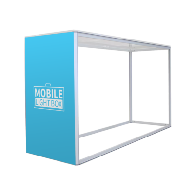 24 x 40 in Big Sky counter side graphic for Mobile Light Box displays