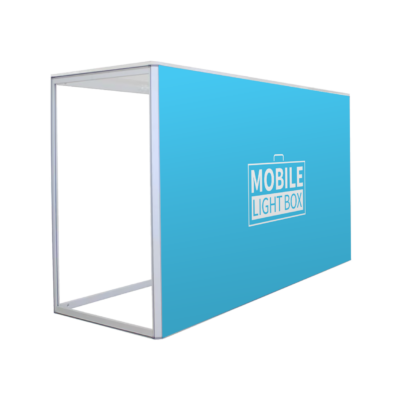 72 x 40 in Big Sky counter graphic for Mobile Light Box displays