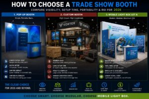 How to Choose a Trade Show Booth: The 2026 Strategy Guide