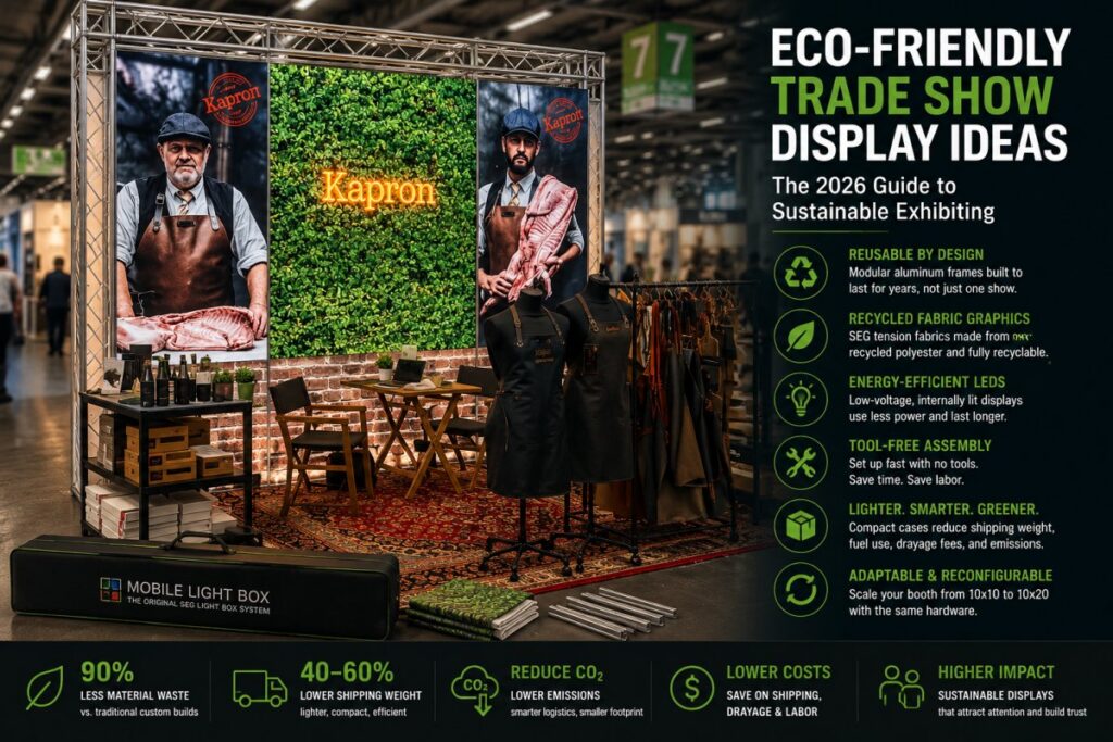 Eco-Friendly Trade Show Display Ideas: The 2026 Guide to Sustainable Exhibiting