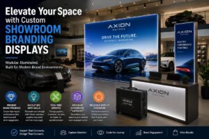 Elevate Your Space with Custom Showroom Branding Displays