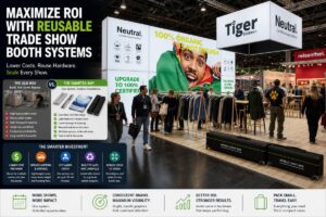 Maximize ROI with Reusable Trade Show Booth Systems