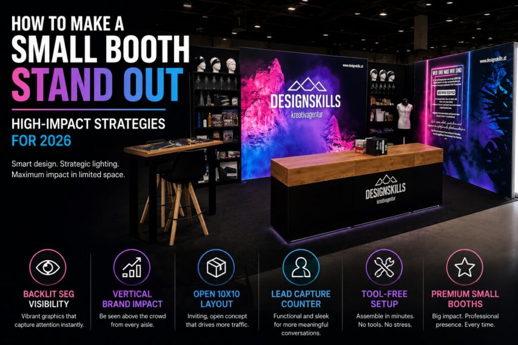 How to Make a Small Booth Stand Out: High-Impact Strategies for 2026