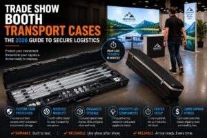 Trade Show Booth Transport Cases: The 2026 Guide to Secure Logistics