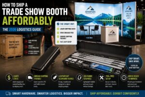How to Ship a Trade Show Booth Affordably: The 2026 Logistics Guide
