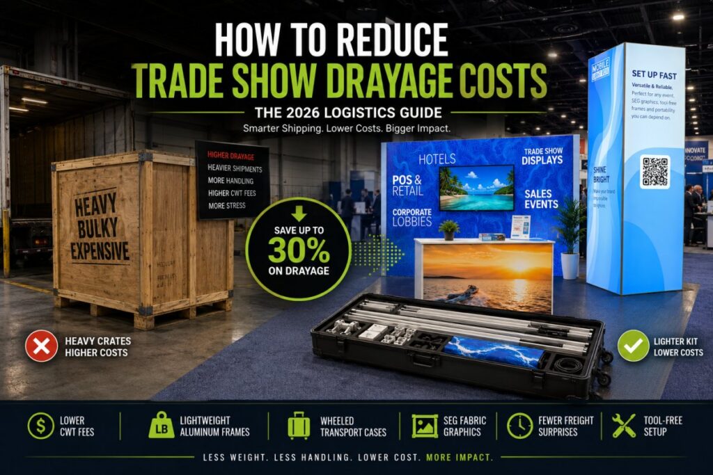 How to Reduce Trade Show Drayage Costs: The 2026 Logistics Guide