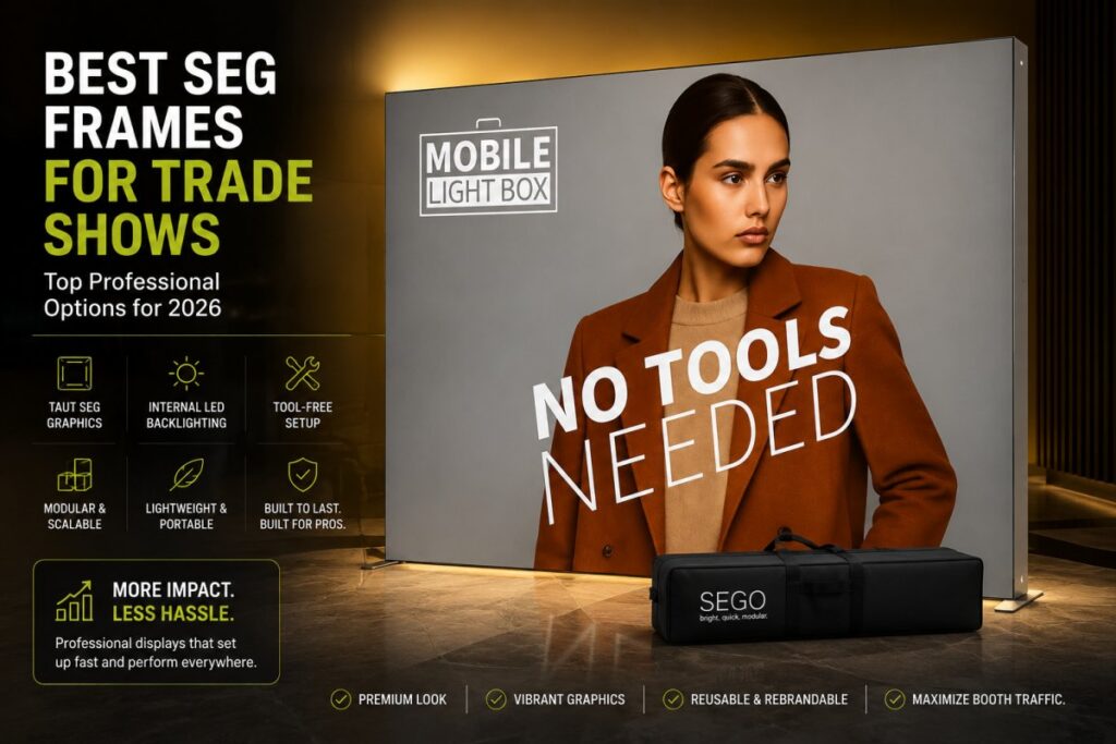 Best SEG Frames for Trade Shows: Top Professional Options