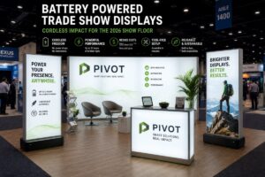 Battery Powered Trade Show Displays: The 2026 Guide to Cordless Impact