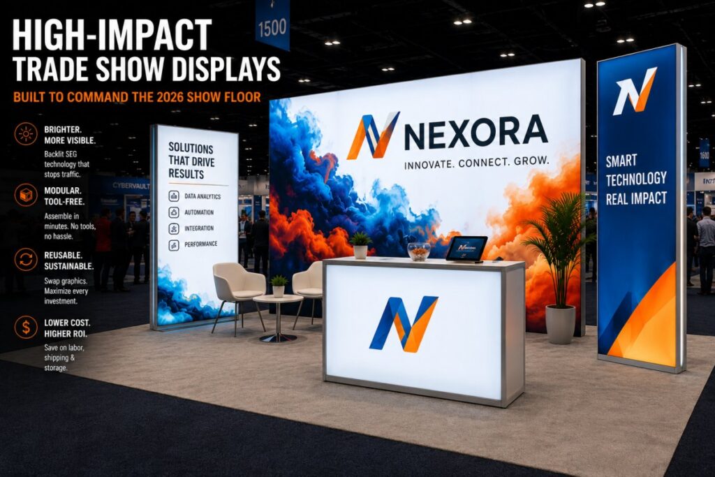 High-Impact Trade Show Displays: The 2026 Guide to Visual Dominance