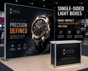 Single-Sided Light Boxes: The 2026 Guide to High-Impact Tradeshow Displays