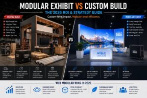 Modular Exhibit vs Custom Build: The 2026 ROI & Strategy Guide