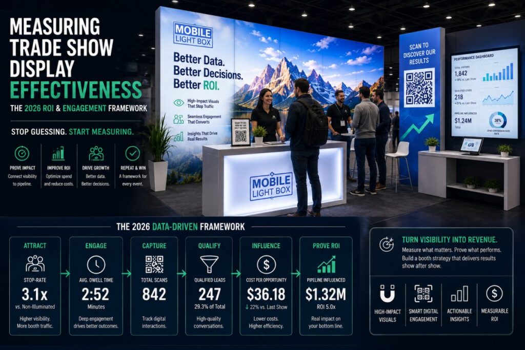 Measuring Trade Show Display Effectiveness: The 2026 ROI & Engagement Framework