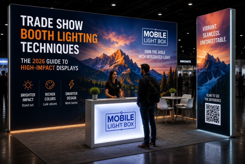 Trade Show Booth Lighting Techniques: The 2026 Guide to High-Impact Displays